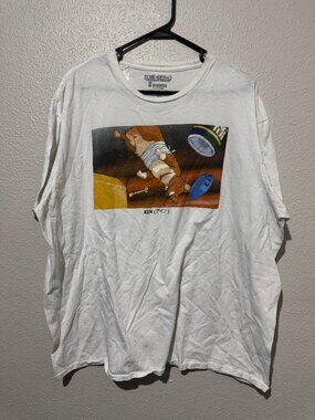 Officially licensed Cowboy Bebop short-sleeve T-shirt in white